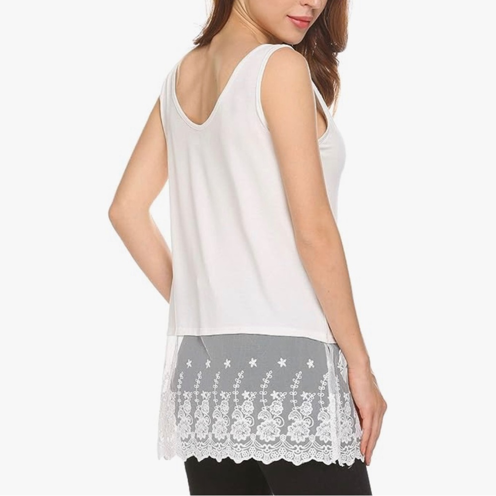 Lace extender tank - Picture 3 of 4